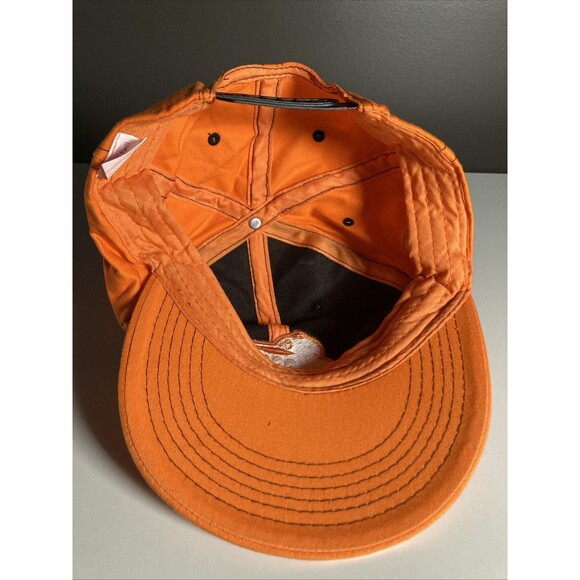 Baltimore Orioles Baseball Hat • DAP • Embroidered Logo, Orange Cap, Adjustable - Picture 5 of 9